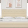 Cabecero con botonadura en crema de 200 cm en tela von , Kopf- und Fußteile - Ref: Foro24-3337865, Preis: 124,87 €, Rabatt: %