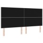 Cabecero con Botones Acolchados Gris Claro 200 cm Terciopelo by , Headboards and footboards - Ref: Foro24-3337867, Price: 124...