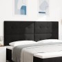 Cabecero con botones acolchados negro de 200 cm de terciopelo von , Kopf- und Fußteile - Ref: Foro24-3337869, Preis: 124,80 €...