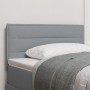 Cabecero con LED Gris Claro Tela 80 cm Estructura de Cama von , Kopf- und Fußteile - Ref: Foro24-3337964, Preis: 60,04 €, Rab...