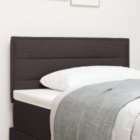 Cabecero Diseño de Líneas Marrón Oscuro 80 cm Tela by , Headboards and footboards - Ref: Foro24-3337967, Price: 60,04 €, Disc...