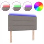 Cabecero LED Diseño Líneas Taupe 90 cm Tela by , Headboards and footboards - Ref: Foro24-3337975, Price: 62,10 €, Discount: %