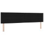 cabecero LED Diseño de Líneas Negro 200 cm Tela de , Cabeceros y pies de cama - Ref: Foro24-3338008, Precio: 90,36 €, Descuen...