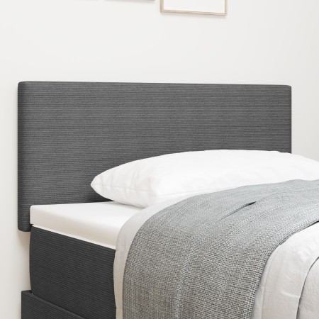 Cabecero LED Diseño Sencillo Gris Claro 80 cm Tela de Pana von , Kopf- und Fußteile - Ref: Foro24-3338013, Preis: 43,52 €, Ra...