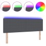 Cabecera LED Diseño Simple Gris Oscuro 80 cm Tela de Pana by , Headboards and footboards - Ref: Foro24-3338030, Price: 63,28 ...