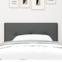 Cabezal LED con botones acolchados Gris Oscuro de 90 cm en Tela von , Kopf- und Fußteile - Ref: Foro24-3338097, Preis: 61,43 ...
