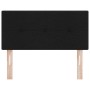 Cabecero LED con botones capitonados negro de 90 cm de tela von , Kopf- und Fußteile - Ref: Foro24-3338098, Preis: 61,43 €, R...