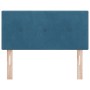 Cabecero LED Acolchado con botones Azul Oscuro 90 cm Terciopelo von , Kopf- und Fußteile - Ref: Foro24-3338107, Preis: 61,41 ...
