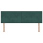 Cabecera LED con botones acolchados Verde Oscuro 80 cm Terciopelo von , Kopf- und Fußteile - Ref: Foro24-3338145, Preis: 73,4...