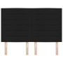 Cabecera diseño de líneas LED negra 160 cm tela by , Headboards and footboards - Ref: Foro24-3338295, Price: 138,00 €, Discou...