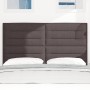 Cabecera LED Diseño en Líneas Marrón Oscuro 80 cm Tela by , Headboards and footboards - Ref: Foro24-3338296, Price: 138,00 €,...
