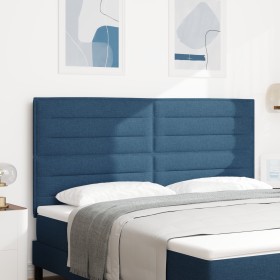 cabecera diseño de líneas LED azul 90 cm tela by , Headboards and footboards - Ref: Foro24-3338306, Price: 156,89 €, Discount: %