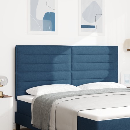 cabecera diseño de líneas LED azul 90 cm tela by , Headboards and footboards - Ref: Foro24-3338306, Price: 156,89 €, Discount: %