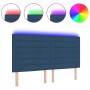 cabecera diseño de líneas LED azul 90 cm tela by , Headboards and footboards - Ref: Foro24-3338306, Price: 156,89 €, Discount: %