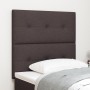 Cabecero LED Marrón Oscuro 80 cm Tela de , Cabeceros y pies de cama - Ref: Foro24-3338387, Precio: 79,82 €, Descuento: %
