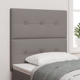 Cabezal LED Taupe 80 cm Tela de , Cabeceros y pies de cama - Ref: Foro24-3338388, Precio: 79,82 €, Descuento: %