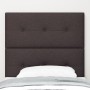 Cabecera LED Marrón Oscuro 90 cm Tela de , Cabeceros y pies de cama - Ref: Foro24-3338400, Precio: 86,96 €, Descuento: %