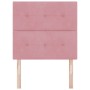 Cabezal LED Rosa 90 cm Terciopelo von , Kopf- und Fußteile - Ref: Foro24-3338409, Preis: 86,90 €, Rabatt: %