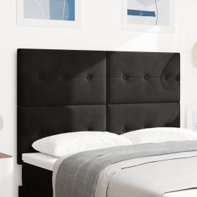 Cabecera LED Negra 72 cm Terciopelo de , Cabeceros y pies de cama - Ref: Foro24-3338432, Precio: 130,49 €, Descuento: %