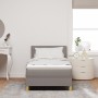 Cama con somier con colchón taupe 100x200 cm de tela by , Beds and slatted bases - Ref: Foro24-3338822, Price: 344,18 €, Disc...
