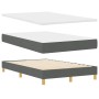 Base de Cama con Colchón Gris Oscuro 120x200 cm Tela von , Betten und Lattenroste - Ref: Foro24-3338833, Preis: 392,96 €, Rab...