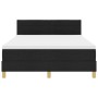 Cama Box Spring con Colchón Negra 140x200 cm Tela by , Beds and slatted bases - Ref: Foro24-3338848, Price: 458,67 €, Discoun...