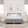 Cama con Base de Resortes y Colchón Taupe 160x200 cm Tela von , Betten und Lattenroste - Ref: Foro24-3338857, Preis: 501,07 €...