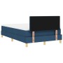 Cama con Somier con Colchón Azul 120x200 cm Tela von , Betten und Lattenroste - Ref: Foro24-3338915, Preis: 405,54 €, Rabatt: %