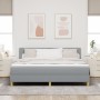 Cama de Somier con Colchón Gris Claro 180x200 cm Tela by , Beds and slatted bases - Ref: Foro24-3338937, Price: 539,03 €, Dis...