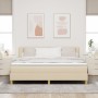 Cama con Box Spring con Colchón Crema 180x200 cm Tela von , Betten und Lattenroste - Ref: Foro24-3338942, Preis: 581,99 €, Ra...