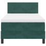 Cama Box Spring con Colchón Verde Oscuro 90x200 cm Terciopelo de , Camas y somieres - Ref: Foro24-3339149, Precio: 302,73 €, ...