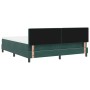 Cama Box Spring con colchón Verde Oscuro Super King Aterciopelado by , Beds and slatted bases - Ref: Foro24-3339191, Price: 5...