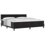 Cama Box Spring con Colchón Negro 200x200 cm Terciopelo by , Beds and slatted bases - Ref: Foro24-3339196, Price: 565,26 €, D...