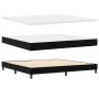 Cama Box Spring con Colchón Negro 200x200 cm Terciopelo by , Beds and slatted bases - Ref: Foro24-3339196, Price: 565,26 €, D...