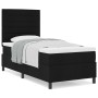 Cama con Box Spring con Colchón Negra 90x200 cm Tela de , Camas y somieres - Ref: Foro24-3339282, Precio: 344,60 €, Descuento: %