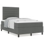 Cama con Box Spring con Colchón Gris Oscuro 120x200 cm Tela by , Beds and slatted bases - Ref: Foro24-3339302, Price: 436,99 ...