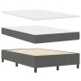 Cama con Box Spring con Colchón Gris Oscuro 120x200 cm Tela by , Beds and slatted bases - Ref: Foro24-3339302, Price: 436,99 ...