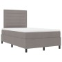 Cama Box Spring con Colchón Taupe 120x200 cm Tela von , Betten und Lattenroste - Ref: Foro24-3339305, Preis: 404,21 €, Rabatt: %