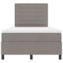 Cama Box Spring con Colchón Taupe 120x200 cm Tela von , Betten und Lattenroste - Ref: Foro24-3339305, Preis: 404,21 €, Rabatt: %