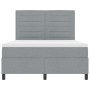 Cama con Somier y Colchón Gris Claro 140x200 cm Tela von , Betten und Lattenroste - Ref: Foro24-3339315, Preis: 492,01 €, Rab...