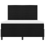 Cama con Base de Muelles y Colchón Negra 140x200 cm Tela by , Beds and slatted bases - Ref: Foro24-3339317, Price: 522,21 €, ...