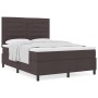 Cama con Box Spring y Colchón Gris Oscuro 140x200 cm Tela by , Beds and slatted bases - Ref: Foro24-3339318, Price: 502,09 €,...