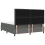 Cama con Base de Muelles con Colchón Gris Oscuro Super King Tela von , Betten und Lattenroste - Ref: Foro24-3339330, Preis: 6...