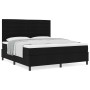 Cama Box Spring con Colchón Negro Súper King Tela de , Camas y somieres - Ref: Foro24-3339331, Precio: 642,15 €, Descuento: %