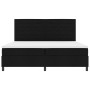 Cama con Somier y Colchón Negra 200x200 cm Tela by , Beds and slatted bases - Ref: Foro24-3339338, Price: 677,38 €, Discount: %