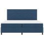 Cama de Base de Muelles con Colchón Azul 200x200 cm Tela von , Betten und Lattenroste - Ref: Foro24-3339342, Preis: 716,93 €,...