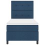 Cama con Somier con Colchón Azul 90x200 cm Tela by , Beds and slatted bases - Ref: Foro24-3339363, Price: 341,58 €, Discount: %