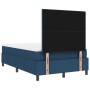 Cama con base de resortes azul 120x200 cm tela by , Beds and slatted bases - Ref: Foro24-3339384, Price: 408,73 €, Discount: %