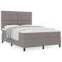 Cama con Somier y Colchón Taupe 160x200 cm Tela de , Camas y somieres - Ref: Foro24-3339403, Precio: 597,06 €, Descuento: %