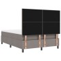 Cama con Somier y Colchón Taupe 160x200 cm Tela de , Camas y somieres - Ref: Foro24-3339403, Precio: 597,06 €, Descuento: %